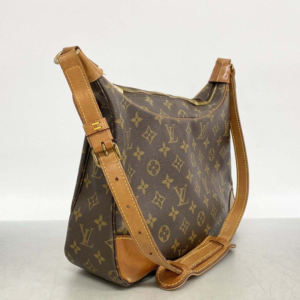 LOUIS VUITTON Brown Monogram Boulogne 30 Shoulder Bag - Picture 2 of 10